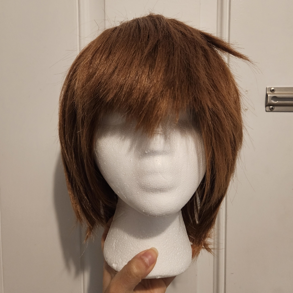 Cosplay brown wig